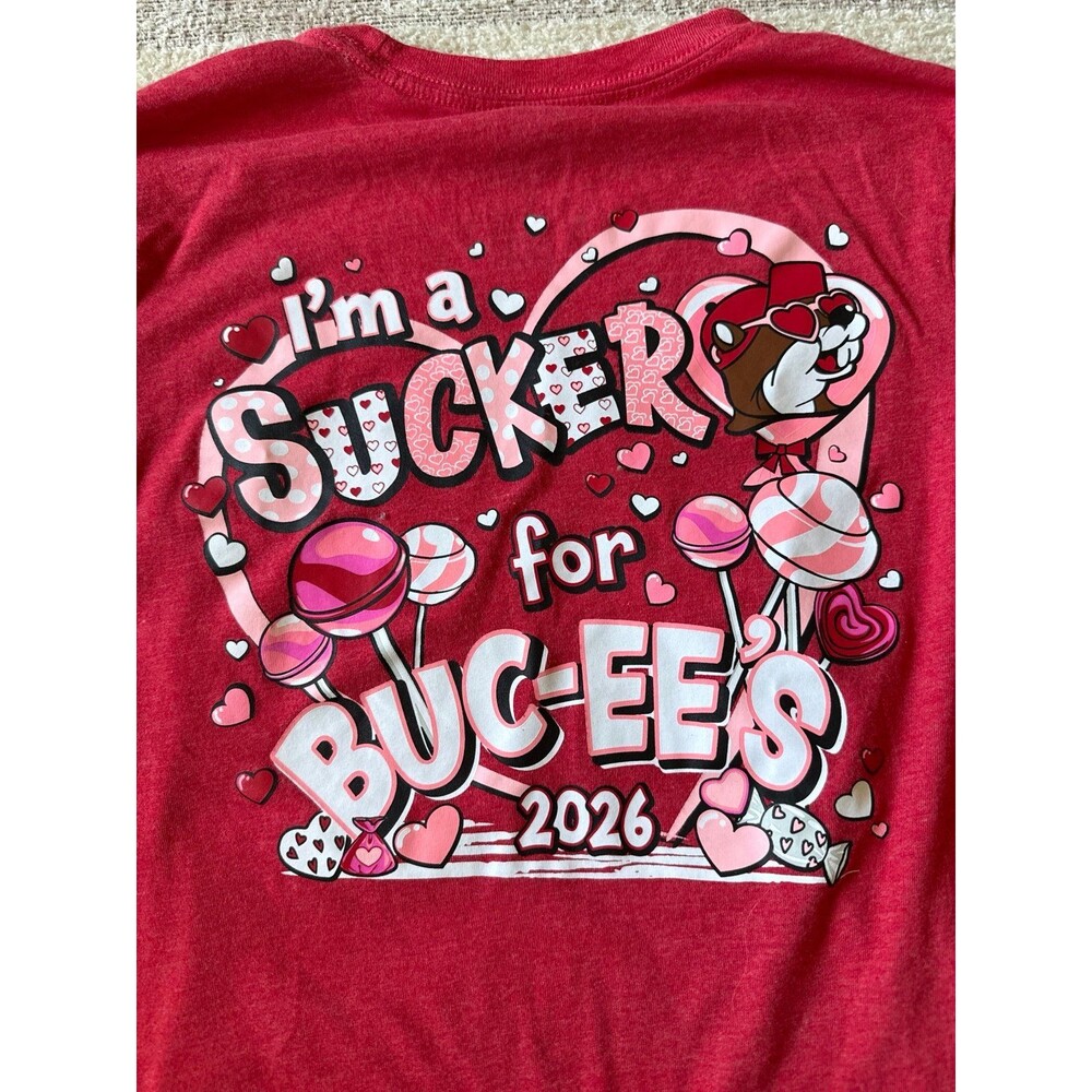 BUCEES BUC-EES  kids valentines love tee